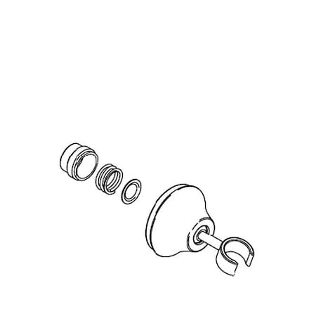 Kohler Wallmount Handshower Holder 1039655-AF
